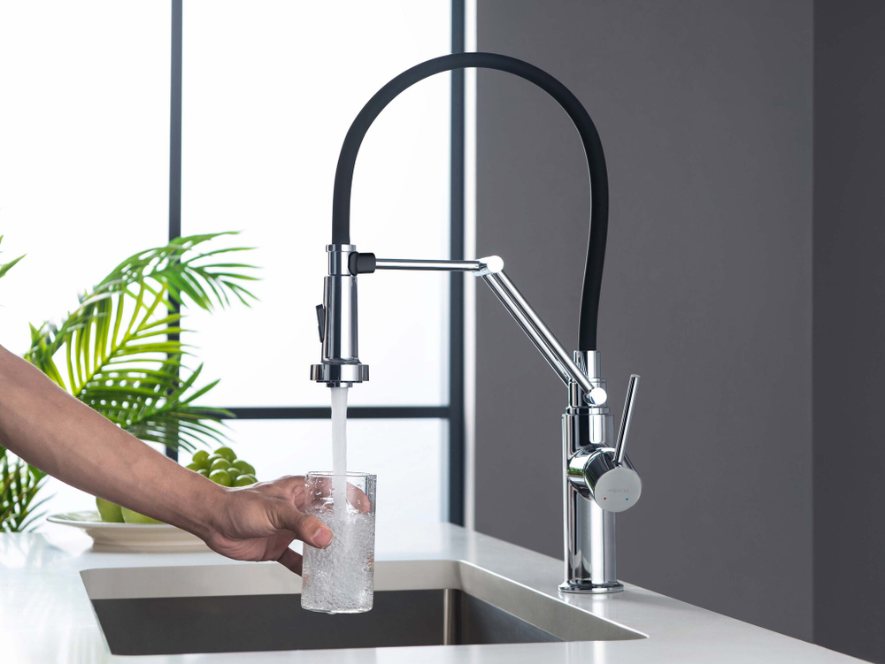 Смеситель для кухни 2 jet (профессиональный) AQUATEK AQ1388CR ЕВРОПА