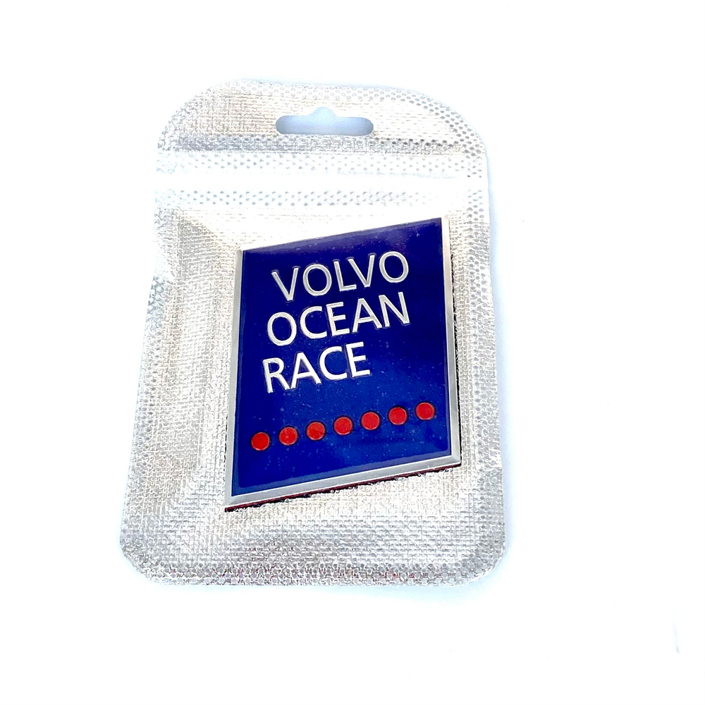 Наклейка Volvo Ocean Race объемная полиуретановая (шильдик Вольво, 5,5х4,5см)