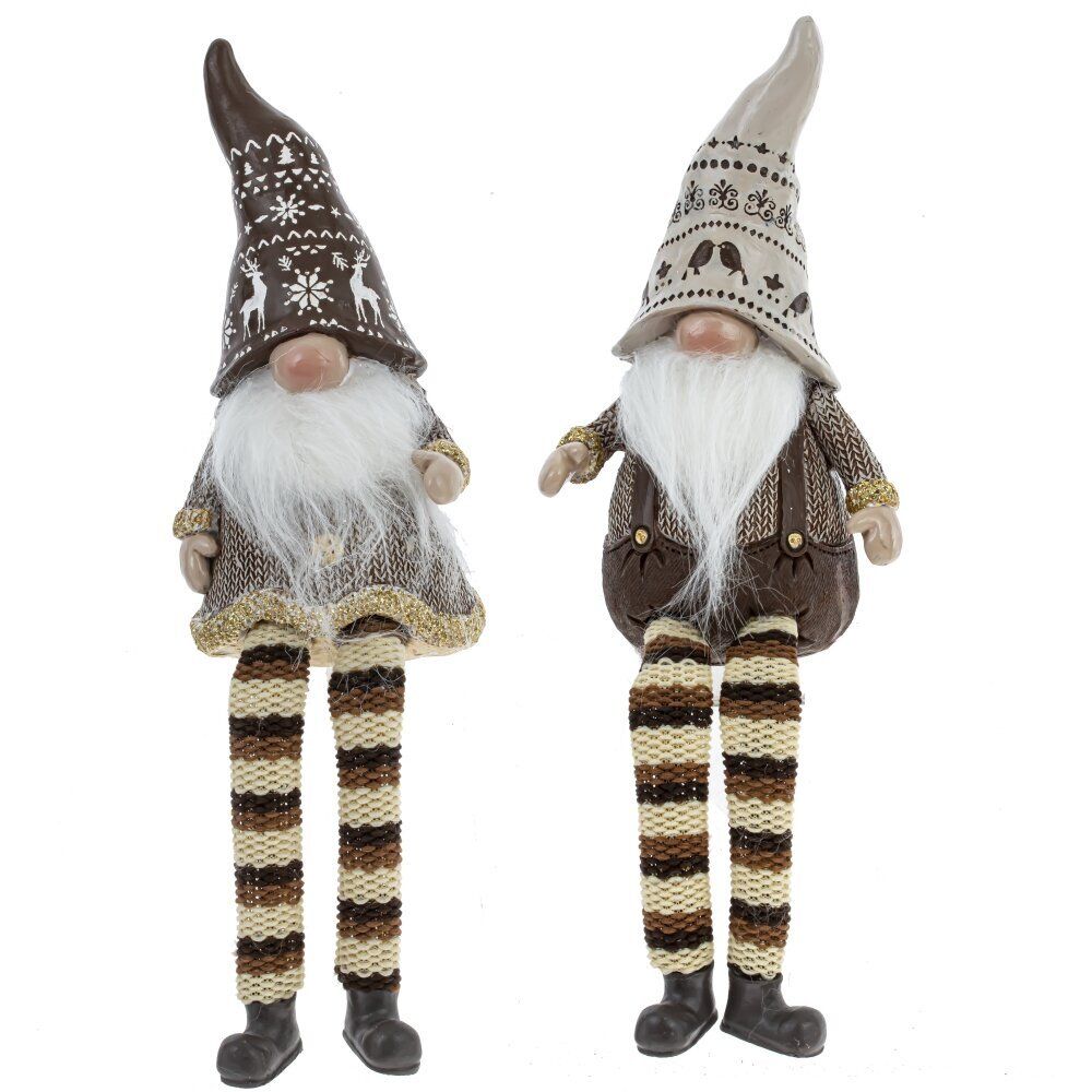 GAEM Фигурка декоративная "Гном", L10 W8 H30/17 см, 2в.