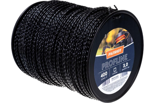 Леска Profline (3.0 мм; 400 м; скрученный квадрат) PATRIOT 805402233