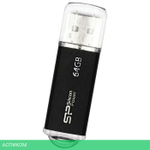USB Flash-накопитель Silicon-Power Ultima II I-Series 64Gb черный (SP064GBUF2M01V1K)