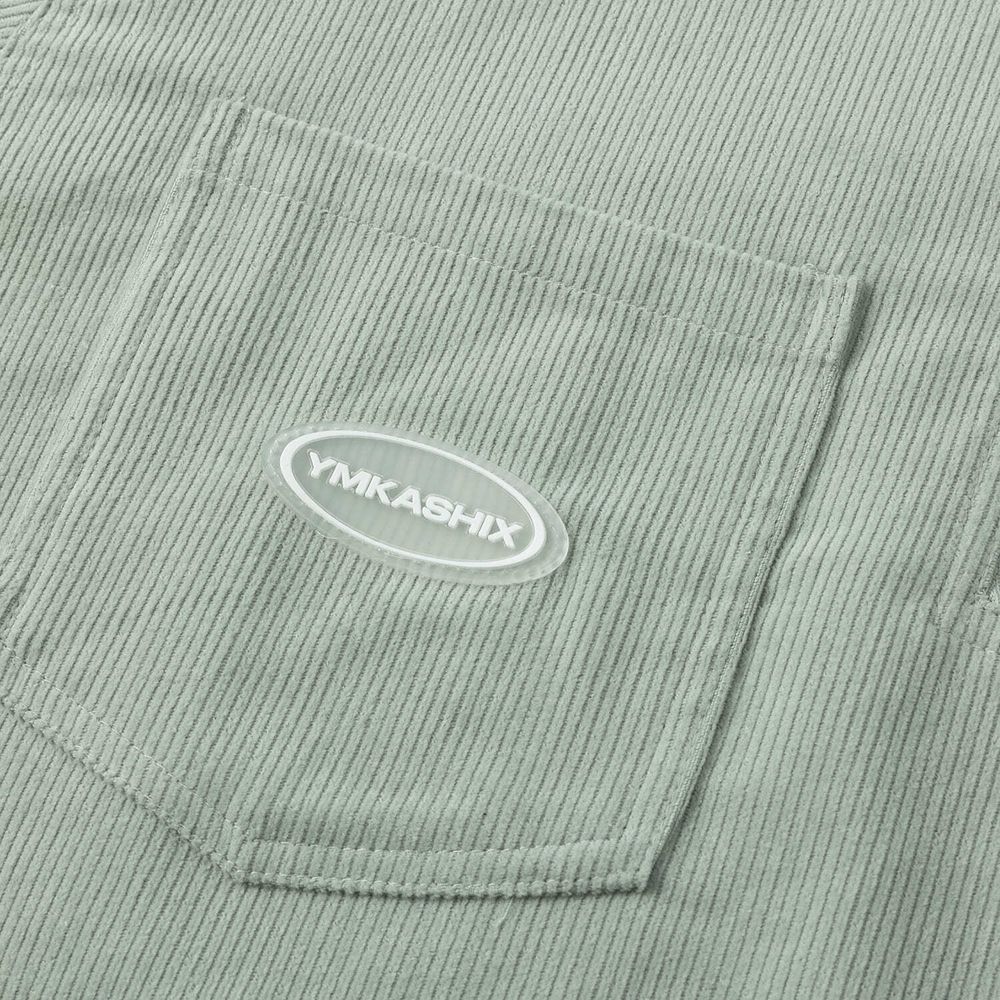 Рубашка Ymkashix Velvet фисташковая