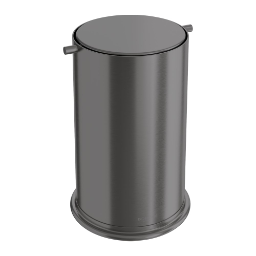 Ведро для мусора с вращающейся крышкой Gun Metal