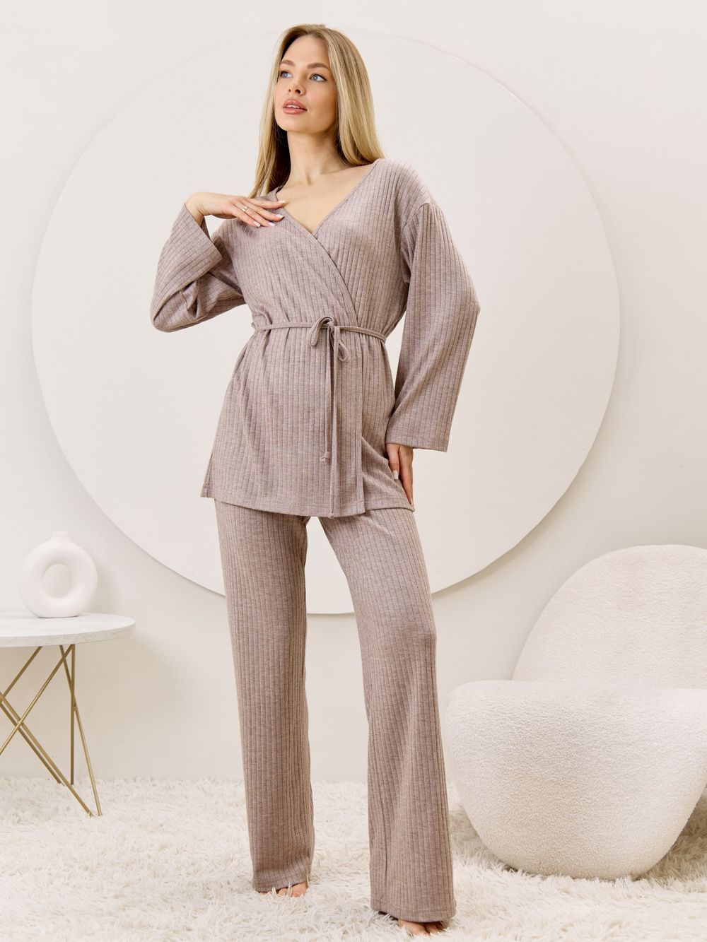 Кардиган-кимоно Эвила-1 Виотекс КАПУЧИНО