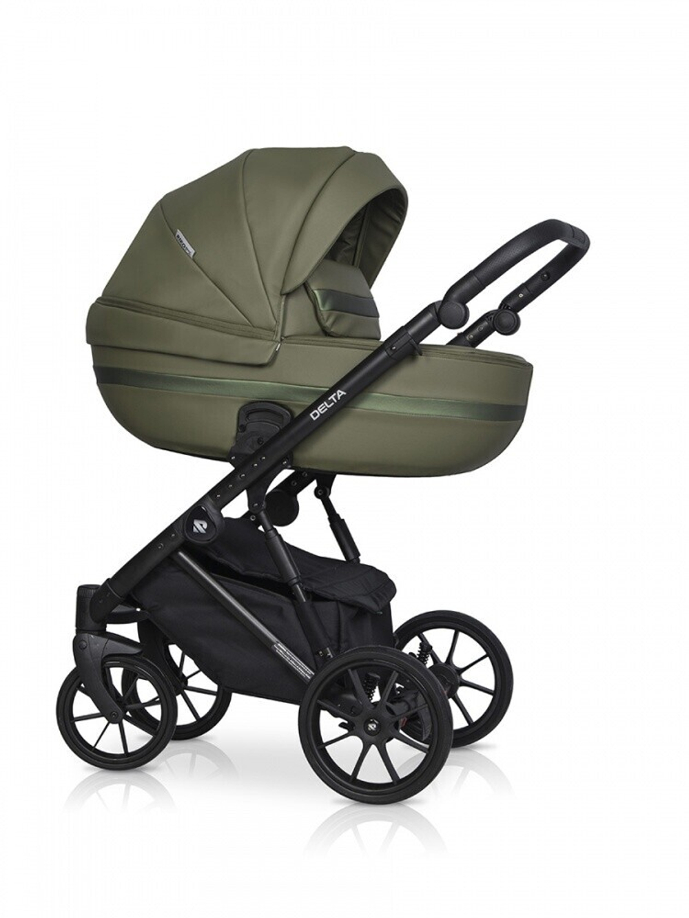 Коляска  DELTA ECCO (2 в 1) (RIKO BASIC) 13 Olive (оливковый)