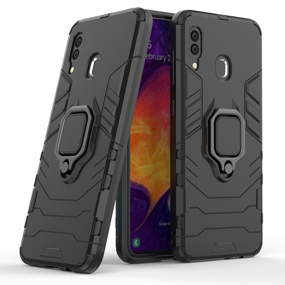 Противоударный чехол с кольцом Panther Case для Samsung Galaxy A30 / A20