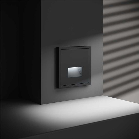 Подсветка светодиодная встраиваемая Voltum S70, (графит) VLS070607