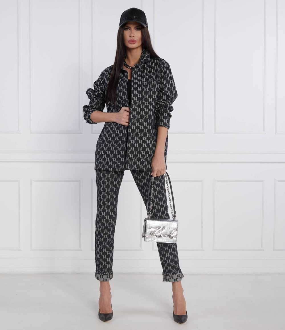 рубашка Karl Lagerfeld - черный(226W1481)