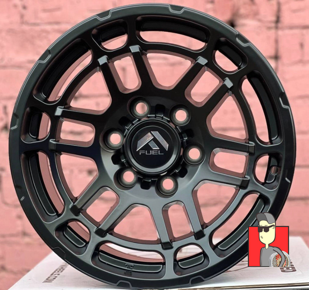 Комплект дисков Fuel Off-Road Charger 17x8 et5 6x139.7