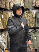 Куртка бомбер Corbona Деми Черный