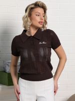 Поло Важный момент (шоколад) Б15377-7М LT Collection