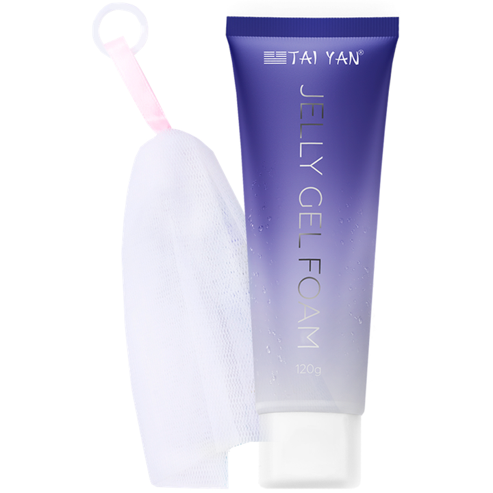 Набор Гель для умывания "Живительная влага" TaiYan + сеточка для пены 120 г