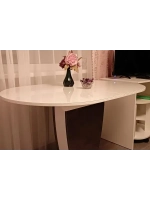 Стол кухонный обеденный раздвижной 130х80х75 см