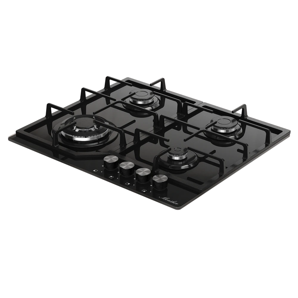 Встраиваемая газовая варочная панель Monsher MGG 63 Noir
