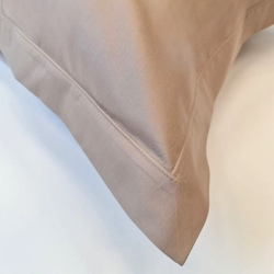 Постельное белье 2 спальное евро Сlaire&Caroll Vire бежевое