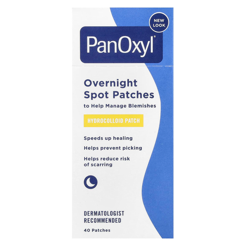 PanOxyl, ночные патчи для точечного применения, 40 патчей