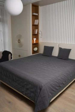 Покрывало Luxberry Кубу Серый