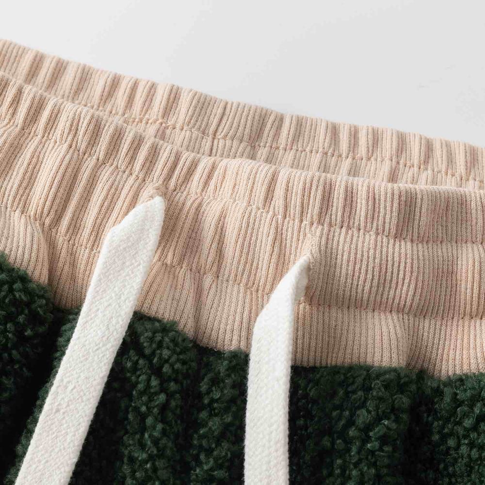 Брюки Ymkashix Little Lamb зеленый/песочный