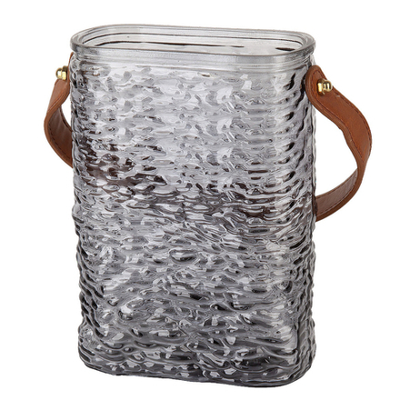 Ваза "Сумочка" h=17,5см, v=1200мл (стекло) (индивидуальная упаковка)