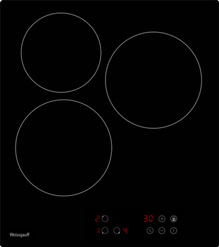 Встраиваемая электрическая варочная панель Weissgauff HV 430 BA