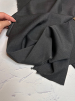 Костюмно-плательная однотонная шерсть (Marzotto, 100%шерсть, Серый базальт, 152, 250 гр/м2)