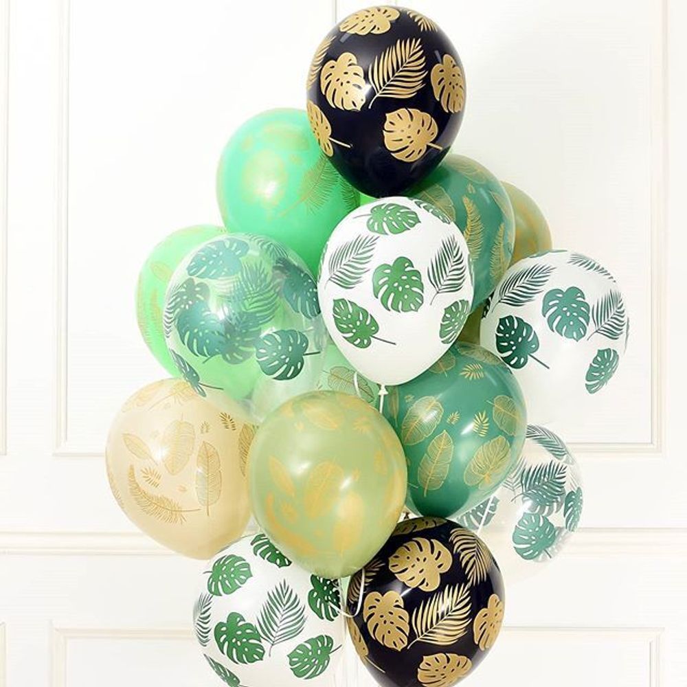 Шар (12"/30 см) Зеленый (030), пастель 12 шт.