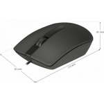 Мышь проводная Defender Office MB-210 (черная)