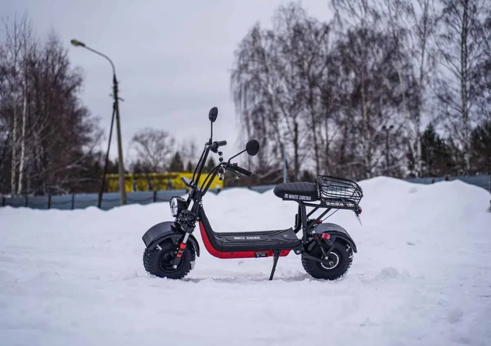 Электроскутер WHITE SIBERIA MINI R 1.5 1200W