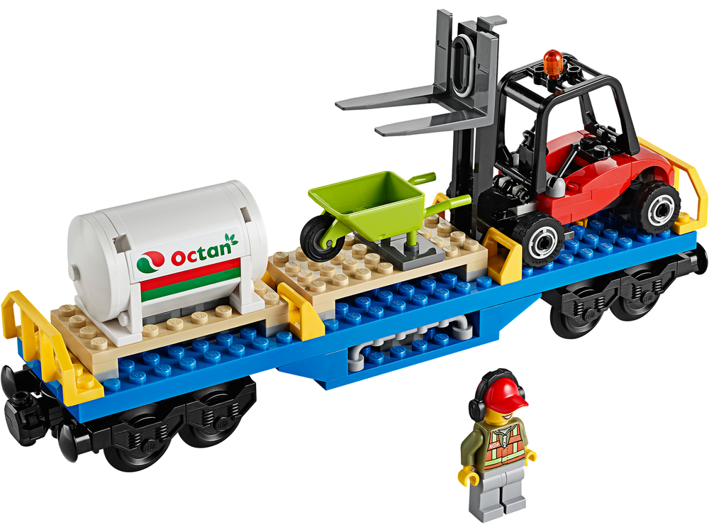 LEGO City: Грузовой поезд 60052 — Cargo Train — Лего Сити Город