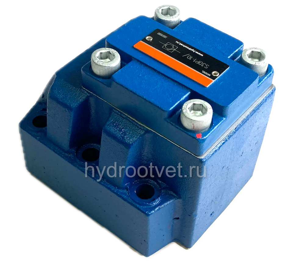 S30P1-10/ - Обратный клапан для монтажа на плиту Ду32, давление открытия 0,5 бар, уплотнение NBR