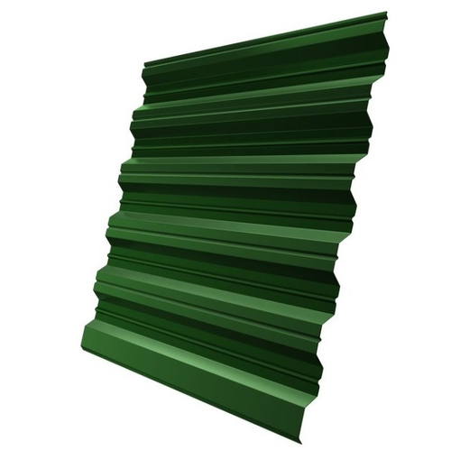 Профнастил НС35 Железный Форт Pe 0,7 мм RAL 6002 лиственно-зеленый