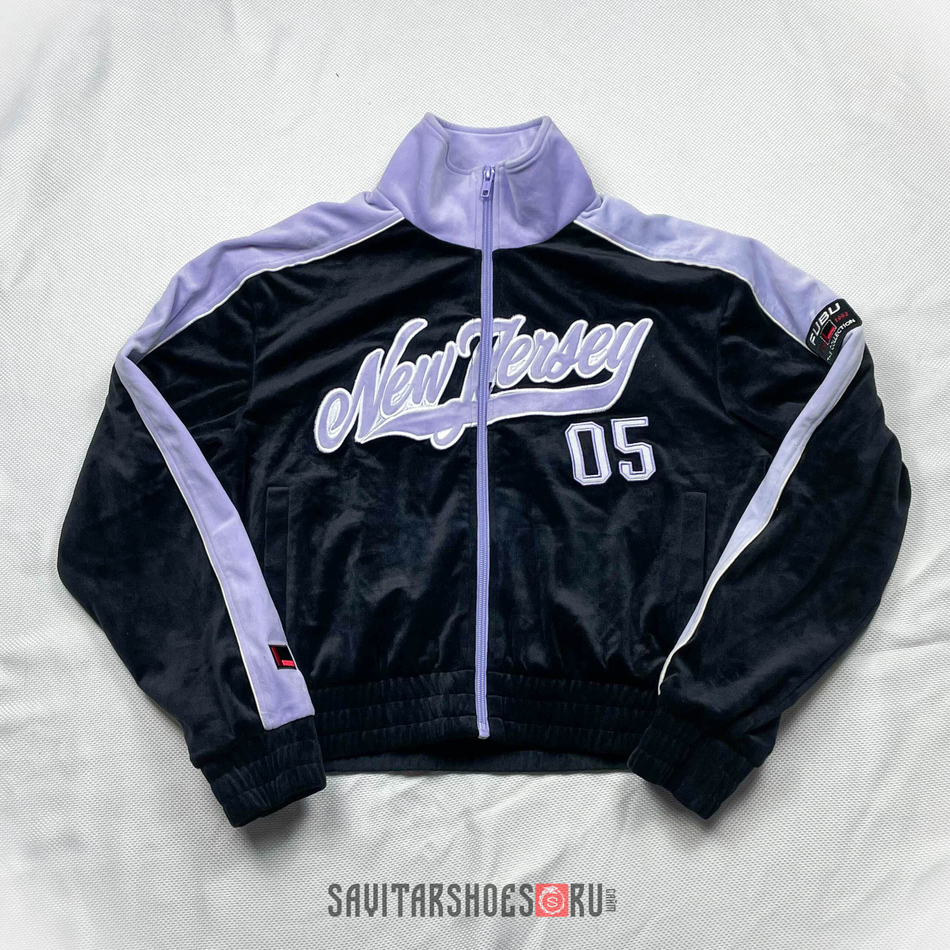 Винтажная велюровая кофта FUBU