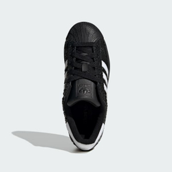 ADIDAS Кроссовки Superstar II с змеиным принтом, черный