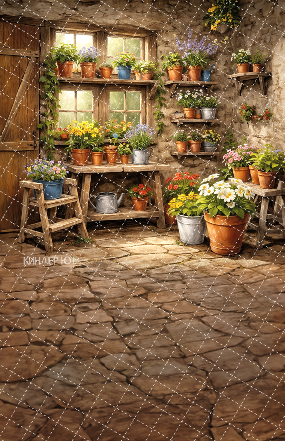 Фотофон "Цветовод" арт. ФФ903-102