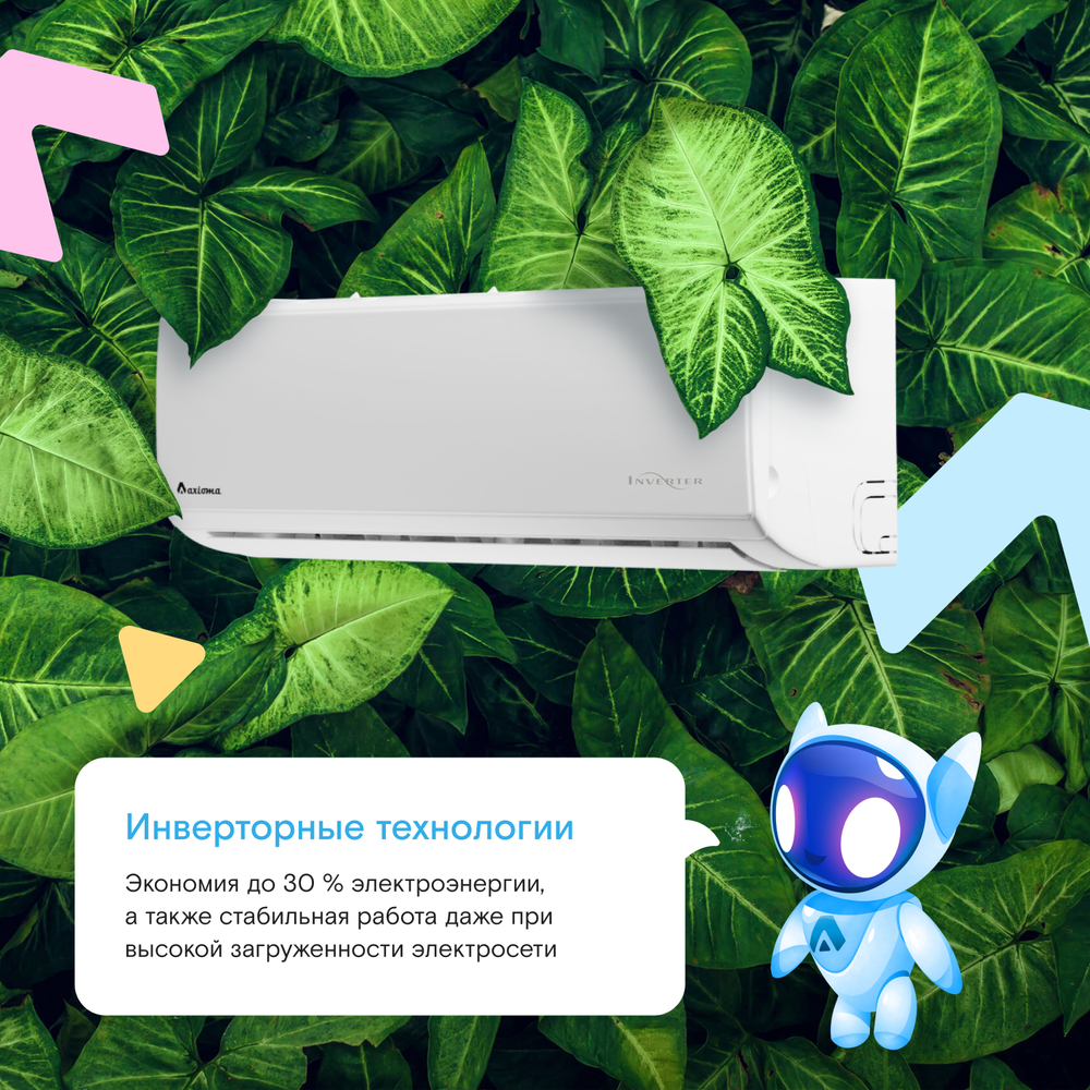 Сплит-система инверторного типа Axioma Серия F Inverter