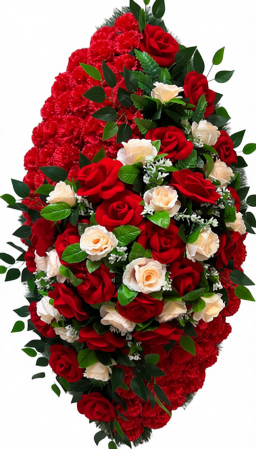 Венок ритуальный «Элитный №37» (125 см)