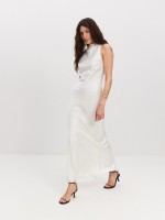 Платье с качелями макси