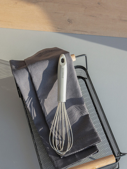 Венчик DeNASTIA idea 26,8x6x6 силикон, нейлон, ПП, серый