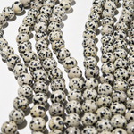 Аплит натуральный (Яшма далматин), 12,6мм, шар