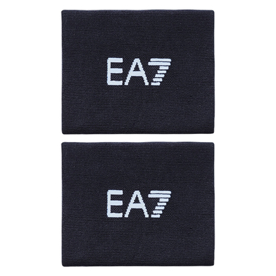 Напульсник теннисный EA7 Tennis Pro Wristband - navy blue/white