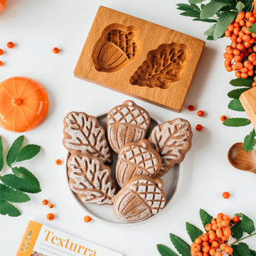 Пряничная форма Желудь&листочек