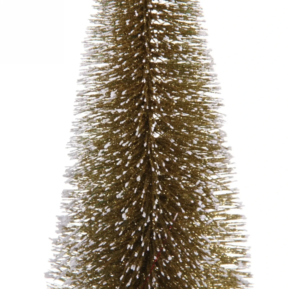 Ёлка декоративная «Сказочное сияние» 20 см, Золото