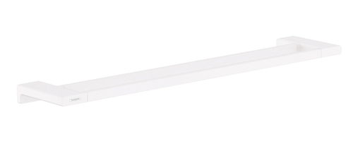 Полотенцедержатель двойной Hansgrohe AddStoris 648 мм, матовый белый (41743700)