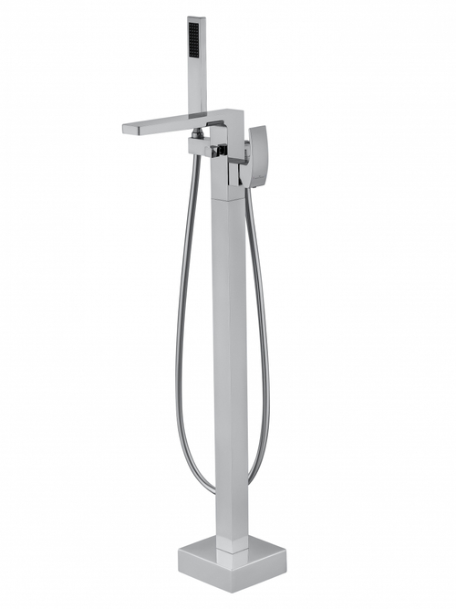 Смеситель для ванны напольного монтажа WONZON & WOGHAND FIT, Хром (WW-88649009-CR)