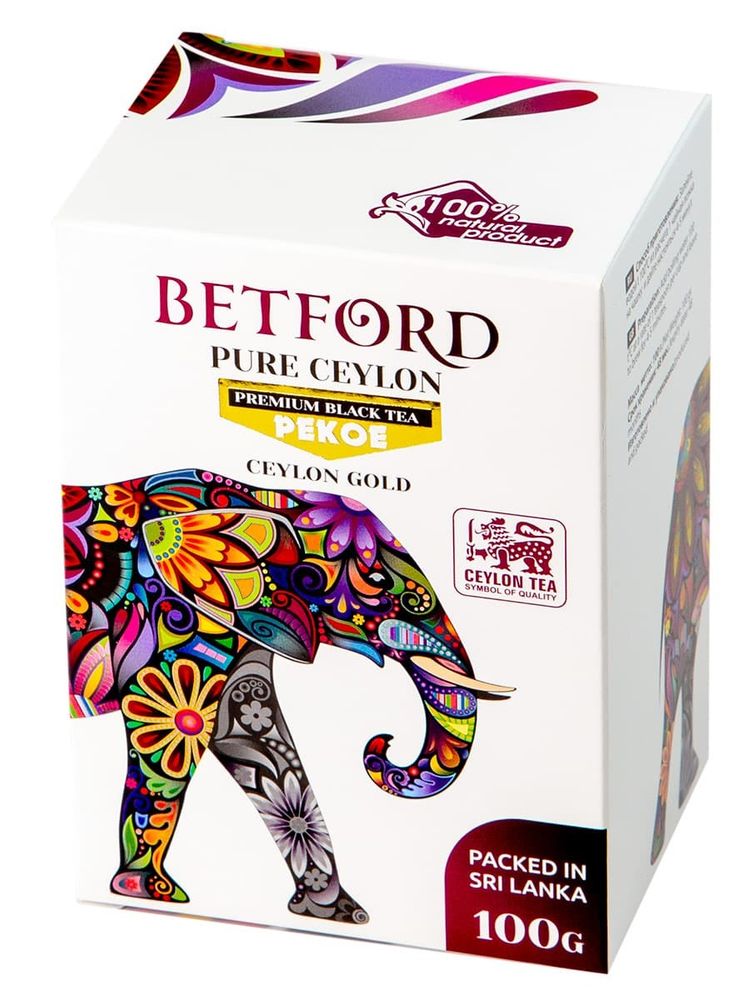 Чай черный Betford крупнолистовой PEKOE 100 г