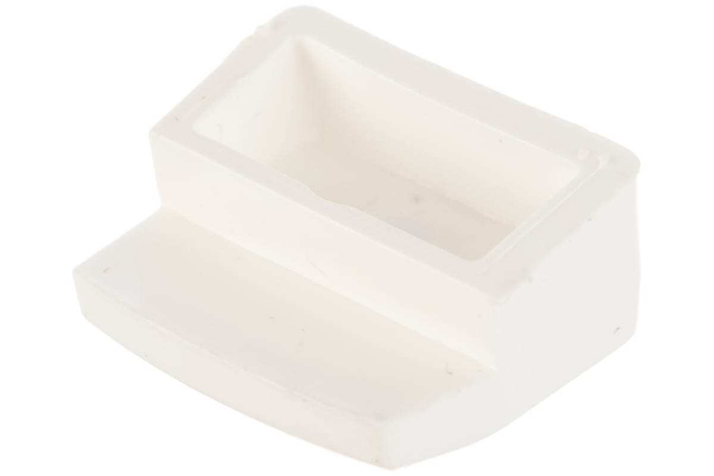 ЗЕРКАЛОДЕРЖАТЕЛЬ СТРОЙБАТ ПЛАСТ.ПРЯМ. (БЕЛЫЙ 8 ШТ)