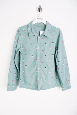 Рубашка H&M для новогоднего настроения, на 7 лет