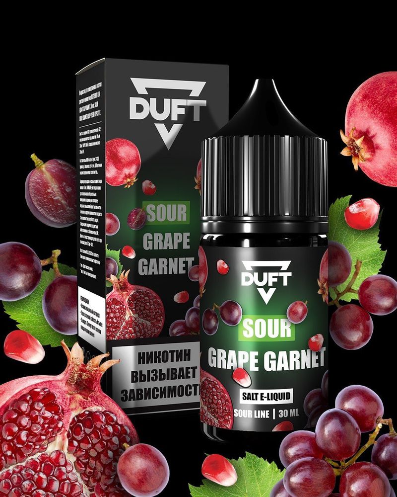 DUFT SOUR LINE - Grape Garnet (30ml, 2% nic)
