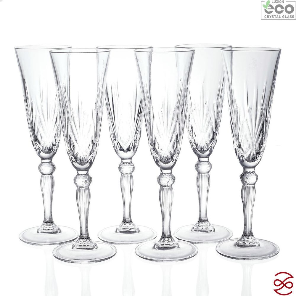 Набор фужеров для шампанского RCR Melodia 160мл (6 шт)