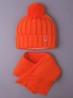 Шапка детская осенняя и шарф
